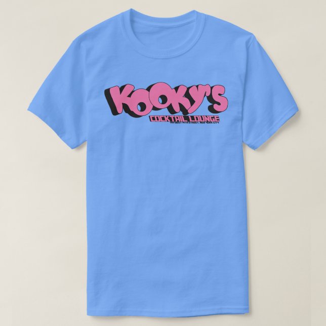 Camiseta La discoteca lesbiana NYC de los años 70 de Kookys (Diseño del anverso)