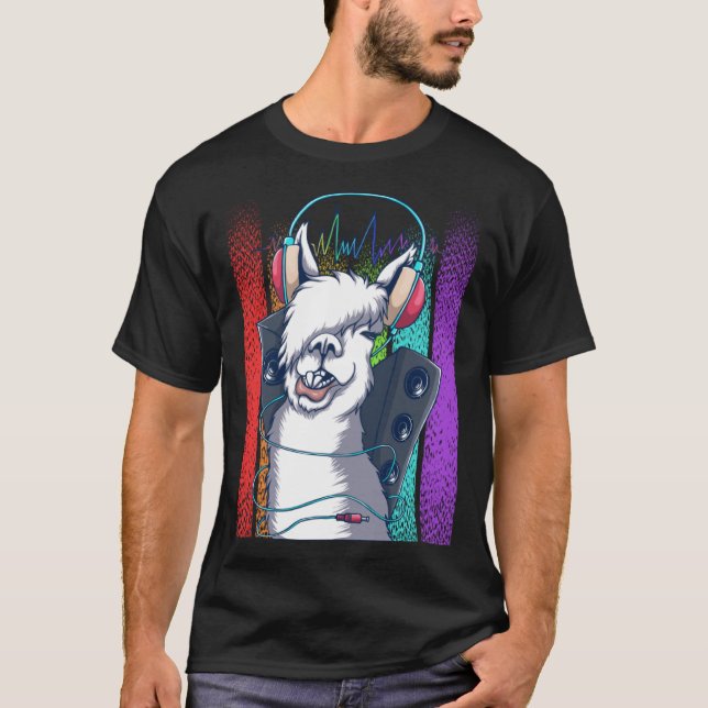 Camiseta La discoteca Llama es mi animal espiritual (Anverso)