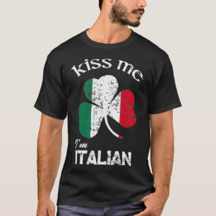 Camiseta La Distancia Me Besa El Día Italiano De Los Sta Pa