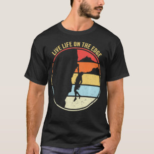 Camiseta La distinción social de Epert Funny Rock Climbing