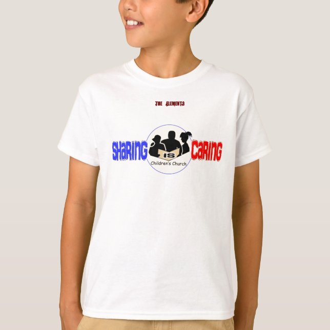 Camiseta La distribución está cuidando la iglesia de los (Anverso)