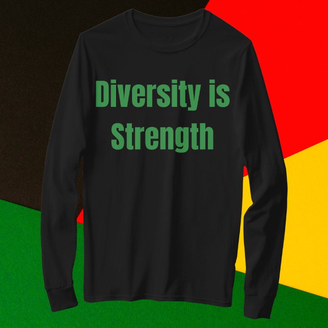 Camiseta La diversidad es fuerza (Subido por el creador)