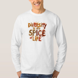 Camiseta La diversidad es la sal de la vida - Espacio segur
