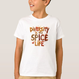 Camiseta La diversidad es la sal de la vida - Espacio segur