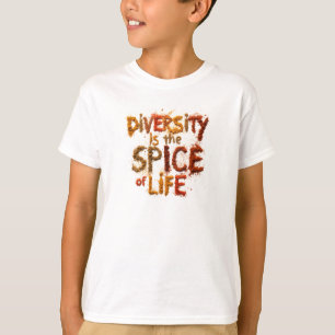 Camiseta La diversidad es la sal de la vida - Espacio segur