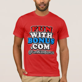 Camiseta La diversión con la prima - @FunWithBonus - uno