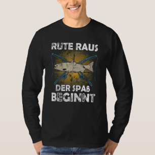 Camiseta La Diversión De La Pesca Comienza A Decir 1