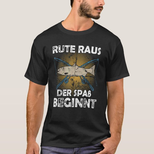 Camiseta La Diversión De La Pesca Comienza A Decir 1 (Anverso)