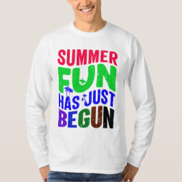 Camiseta La diversión de verano acaba de empezar