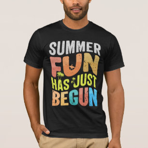 Camiseta La diversión de verano acaba de empezar