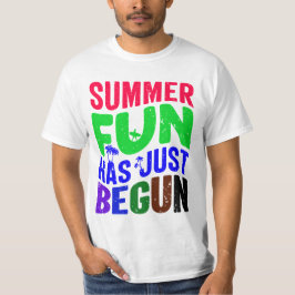 Camiseta La diversión de verano acaba de empezar