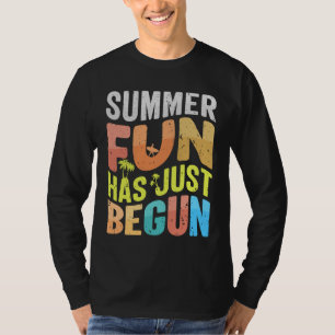 Camiseta La diversión de verano acaba de empezar