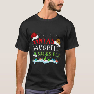 Camiseta La diversión favorita de Santa S Rep Navidad 