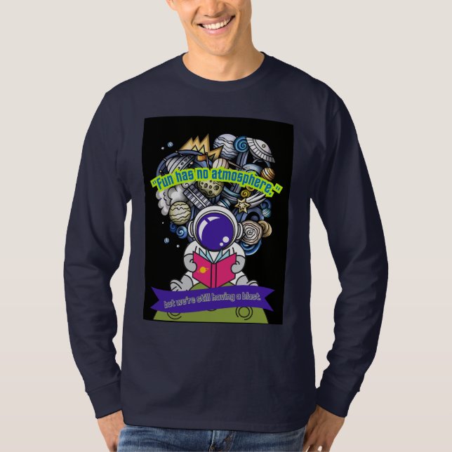 Camiseta La diversión no tiene admosphera (Anverso)