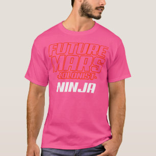 Camiseta La divertida astronomía del futuro colonista de Ma