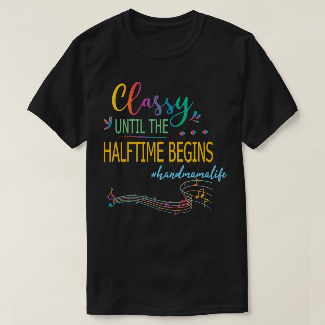 Camiseta La divertida banda de marcha que la madre marchó c (Diseño del anverso)