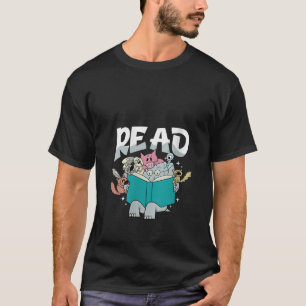 Camiseta La divertida biblioteca de profesores Leer libro P