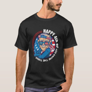 Camiseta La Divertida Biden Confundió Feliz 4 De Ustedes Sa