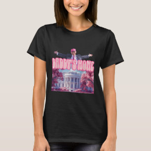 Camiseta La divertida casa de Daddys Trump Pink 2024 lleva