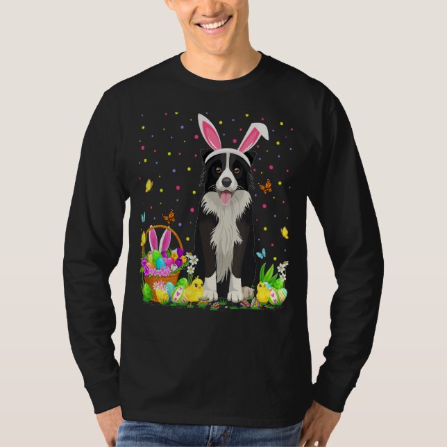 Camiseta La divertida caza de huevos de Pascua Fronteriza P (Anverso)