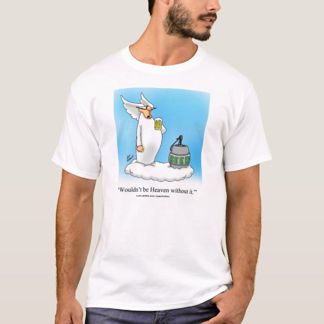 Camiseta La divertida cerveza Angel Tee Shirt "Spectickles" (Anverso)