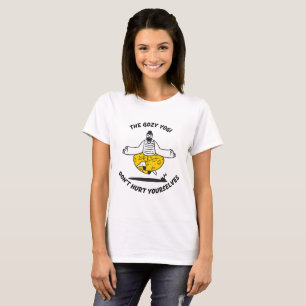 Camiseta La divertida cita zen de Gozy Yogi para rebeldes c