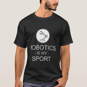 Camiseta La divertida codificación de la ciencia La robótic