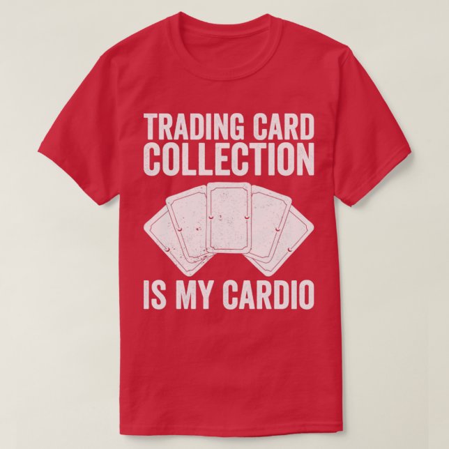 Camiseta La divertida colección de tarjetas TCG Card Game e (Diseño del anverso)