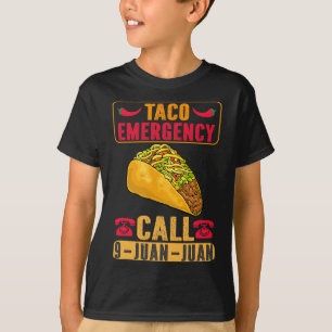 Camiseta La divertida emergencia de los tacos Cinco De Mayo