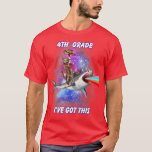 Camiseta La Divertida Escuela De Cuarto Grado Tengo Este Co