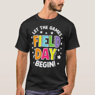 Camiseta La divertida escuela Field Day Rainbow dejó que co