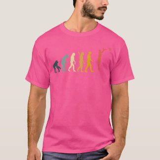 Camiseta La Divertida Evolución Del Hombre En El Baloncesto
