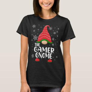 Camiseta La divertida familia de Navidades de juego Gnome