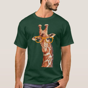 Camiseta La divertida Girafa de Guay de los animales salvaj