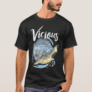 Camiseta La divertida lucha de Manatee Shark