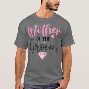 Camiseta La divertida madre de la celebración del novio