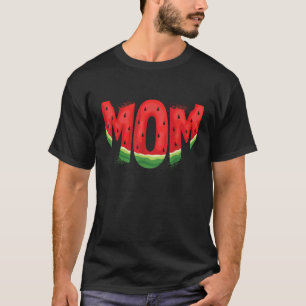 Camiseta La divertida mamá Watermelon Summer Fruit Family c