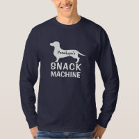 La divertida máquina de SNACK de Dachshund persona