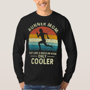 Camiseta La divertida maratón de Runner Mom