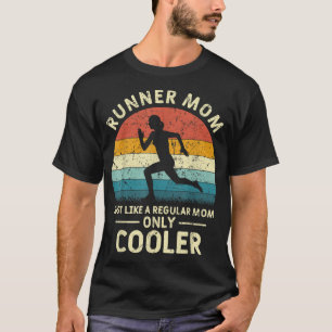 Camiseta La divertida maratón de Runner Mom
