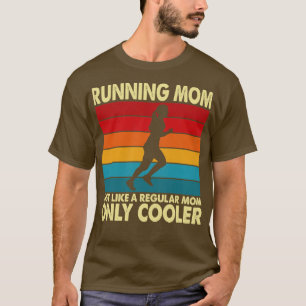 Camiseta La divertida maratón de Runner Mom