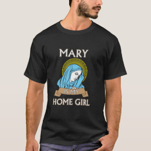 Camiseta La divertida Mary católica es mi tee vintage de Ho