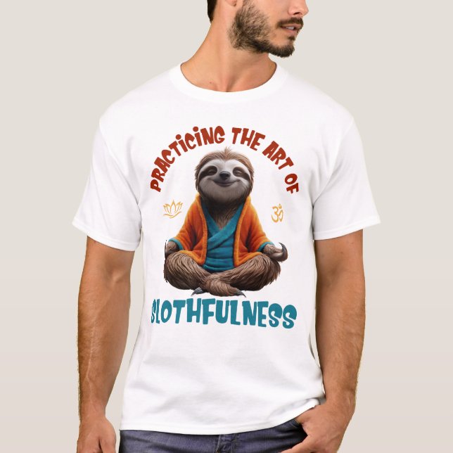 Camiseta La Divertida Meditación, El Arte De La Lastitud (Anverso)