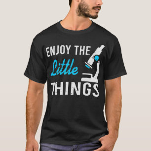 Camiseta La divertida microbiología disfruta de las pequeña