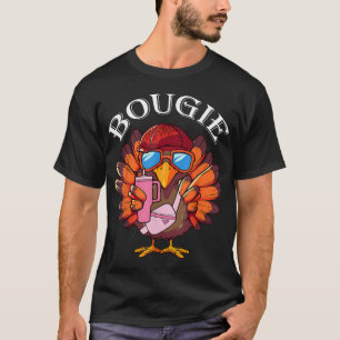 Camiseta La divertida moda turca de Acción de Gracias Bougi