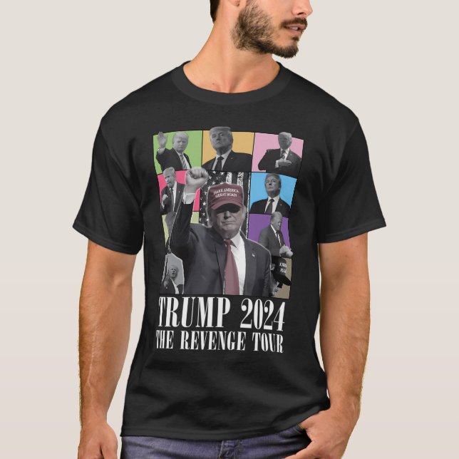 Camiseta La divertida parodia de Donald Trump sobre la veng (Anverso)