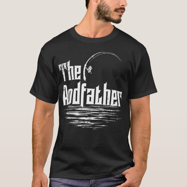 Camiseta La divertida pesca de Rodfather (Anverso)