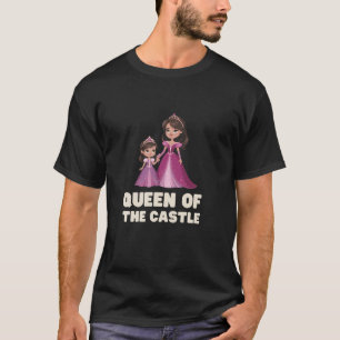 Camiseta La divertida REINA DEL CASTILLO Princesa Mamá Yo M