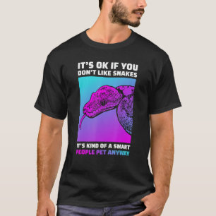 Camiseta La divertida serpiente Lover Python Boa Cornsnake