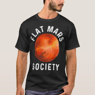 Camiseta La divertida sociedad de Marte Flat obsequia a ast